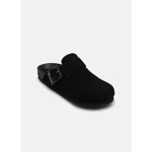 Colors of California - Clogs & Pantoletten Cow suede bio sabot with buckles - schwarz - Größe 37