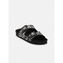 Mules et sabots Two buckles sandal pony hair Blanc - Colors of California - Disponible en 38