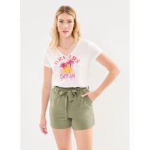 Pieces - Bekleidung Pcsade Hw Shorts Noos Bc Cp - grün - Größe M