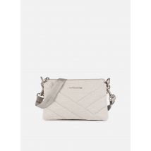 Handtaschen Pochette Zippé S Canvas Matelassé Grau - Lancaster - Größe T.U