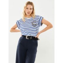 Ropa Tsh MC Raye BY10655 Azul - IKKS Women - Talla L