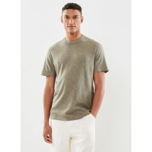 Kleding Slhberg linen SS Knit Tee Noos Grijs - Selected Homme - Beschikbaar in S