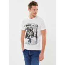 IKKS Men T-shirt Blanc - Disponible en XL
