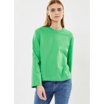 Selected Femme - Bekleidung Slfessential Ls Boxy Tee Noos - grün - Größe XS
