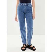 Selected Femme - Kleding Slfkate-Marley Hw Mid Blu Straight Jeans - Blauw - Maat 32 X 32