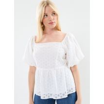 Selected Femme - Kleding Slfanelli 3/4 On Off Shoulder Top B - Wit - Maat 40