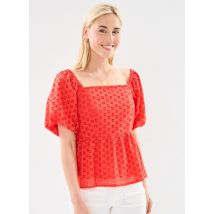 Kleding Slfanelli 3/4 On Off Shoulder Top B Rood - Selected Femme - Beschikbaar in 36