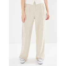 Vêtements Slfconstanza Hw Straight Cupro Pant B Beige - Selected Femme - Disponible en 38