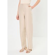 Selected Femme - Bekleidung Slfsine-Eliana Hw Straight Pant - beige - Größe 40