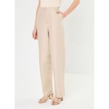 Selected Femme - Ropa Slfsine-Eliana Hw Straight Pant - Beige - Talla 34