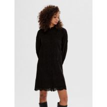 Selected Femme - Ropa Slftatiana Ls Short Embr Dress Noos - Azul - Talla 38