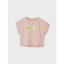 Name it - Kleding Nkfharikke Capsl Crop Top Ps - Roze - Maat 9 - 10A