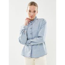 Vila - Bekleidung Violive L/S Denim Shirt - blau - Größe 38