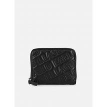 Petite Maroquinerie K/Essential kuilt sm zip wllt Noir - Karl Lagerfeld - Disponible en T.U