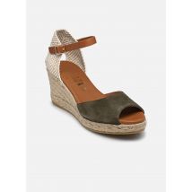 La maison de l'espadrille - Espadrilles COMPENSE BRIDE BO - grün - Größe 38