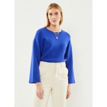 Y.A.S - Bekleidung Yasverde 7/8 O-Neck Knit Pullover S - blau - Größe XS