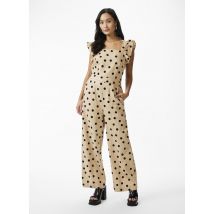Y.A.S - Bekleidung Yasline Ss Ankle Jumpsuit - beige - Größe XS
