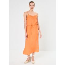 Y.A.S - Bekleidung Yasmally Strap Midi Dress S. - orange - Größe S