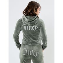JUICY COUTURE - Madison Hoodie Verde - Abbigliamento - Taglia XL
