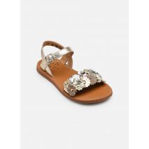 Sandalen Plagette Multi Flo Goud en brons - Pom d Api - Beschikbaar in 26