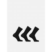 Sarenza Wear - Sokken en panty's Lot de 3 paires de chaussettes haute noir noir noir homme - Zwart - Maat 39 - 42