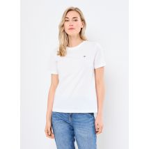 Kleding Reg Shield Ss T-Shirt Wit - GANT - Beschikbaar in L