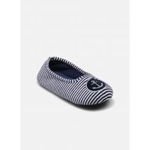 Pantoffels Ballerines en velours Blauw - Isotoner - Beschikbaar in 35 - 36