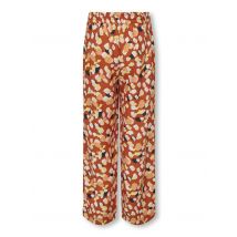 Kids Only - Kleding Koglizzy Belt Pant Aop Cs - Oranje - Maat 9A