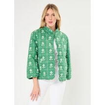 Vêtements Pixelated Flowers Jacket Vert - The Tiny Big Sister - Disponible en 38