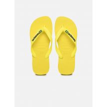 Tongs HAV. BRASIL LOGO NEON Jaune - Havaianas - Disponible en 35 - 36