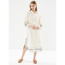 Stella Forest - Kleding Robe Midi Marisa - Wit - Maat 38