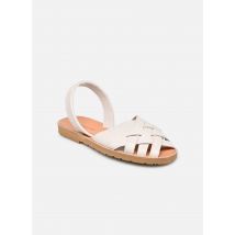 Minorquines - Sandalen Avarca Compostelle Lézard - weiß - Größe 38