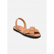 Minorquines - Sandalias Avarca Illueca Cuir - Marrón