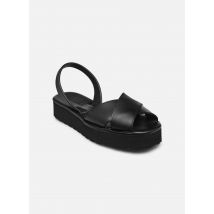Minorquines - Sandalen Avarca Platja Plateforme - schwarz - Größe 40