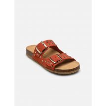 Mules et sabots Athia Rouge - Texto - Disponible en 36