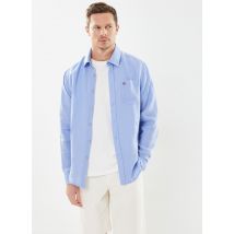 Kleding G-LINEN LS I00 Blauw - Napapijri - Beschikbaar in XL