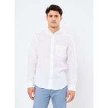 GANT - Reg Linen Shirt Bianco - Abbigliamento - Taglia XL