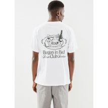 Pompeii - BURGUERS IN BED GRAPHIC TEE Bianco - Abbigliamento