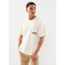 Pompeii - BOXY GRAPHIC TEE Beige - Abbigliamento - Taglia XXL