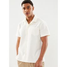 Pompeii - Kleding TEXTURE SHORT SLEEVE SHIRT - Wit - Maat XL