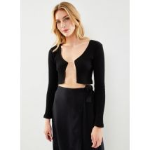 Sixth June - Ropa LS RIBBED CARDIGAN - Negro - Talla S