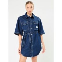 Calvin Klein Jeans - Ropa Utility Belted Shirt J20J224748 - Azul - Talla XL