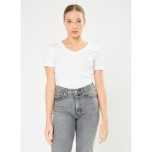 Kleding Woven Label Rib V-Ne J20J223274 Wit - Calvin Klein Jeans - Beschikbaar in L