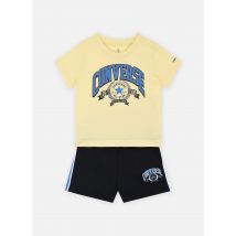 Converse Apparel - Kleding Cnvb Rec Club Ft Short Jrsy Ss - Zwart - Maat 12M