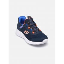 Skechers SLIP-INS Bounder - Brisk-Burst Bleu - Baskets - Disponible en 29