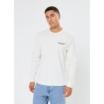 Wrangler - Bekleidung LS GRAPHIC TEE - weiß - Größe XL