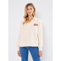Kleding NMBELIEVE L/S PATCH POLO SWEAT JRS FWD Beige - Noisy May - Beschikbaar in M
