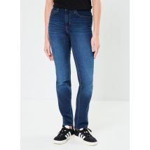 Levi's - Bekleidung 724 High Rise Straight Dark Indigo - Worn In - blau - Größe 28 X 30