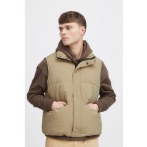 Vêtements SDMilo Puffer Vest Beige - SOLID - Disponible en L
