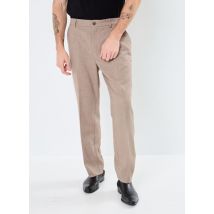 Vêtements CFPierce 0179 wollen wide pleated pants Beige - Casual Friday - Disponible en 32 X 32